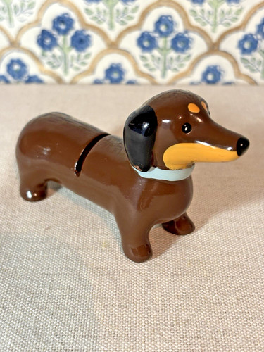Dachshund dog resin figurine - dog,