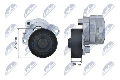 Belt tensioner pulley - tensioner,