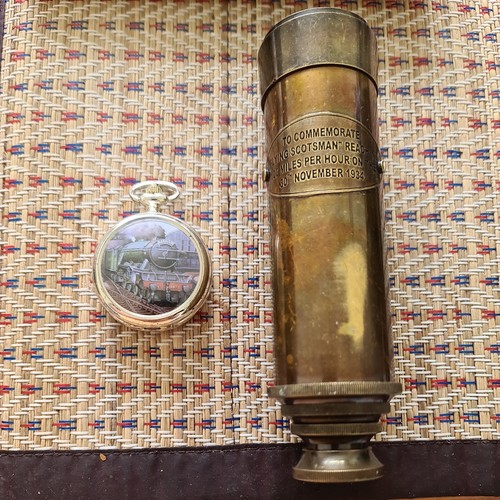 Henry barrow telescope flying - barrow,