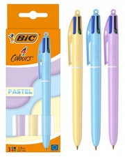 BIC 4 Colours Pastel Ball Pens