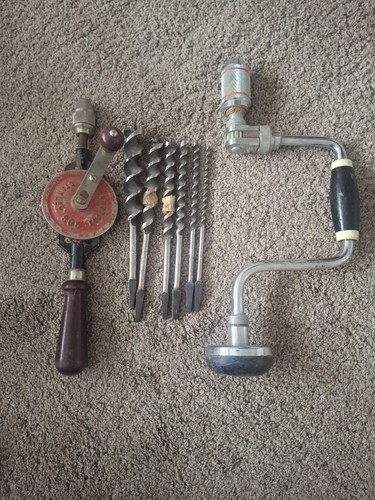 Vintage stanley drill brace - vintage,