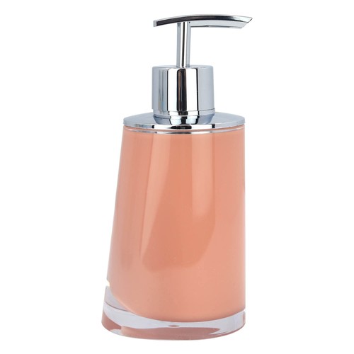 Soap dispenser pink plastic - dispenser,