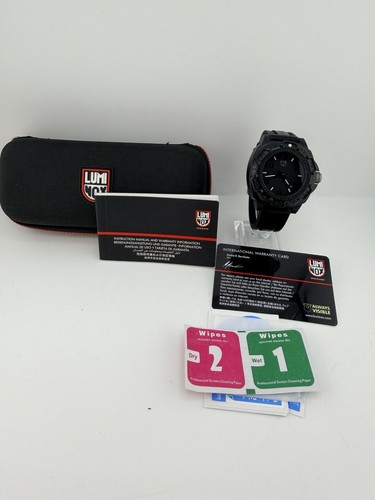 Luminox 0200 watch boxed black - 0200,