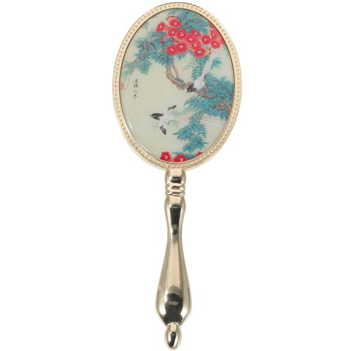 Vintage style golden handheld - vintage,