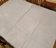 Vintage Light Blue Linen