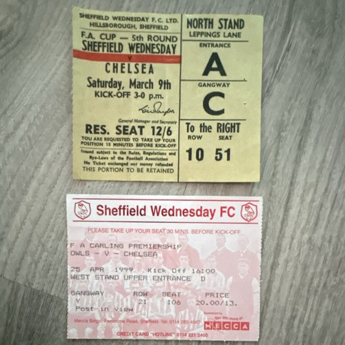 Sheffield wednesday chelsea - v,