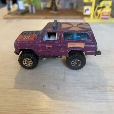 Matchbox 1983 Chevrolet Blazer Purple Road Blasters 4x4 K5 Chevy 1:56 Scale