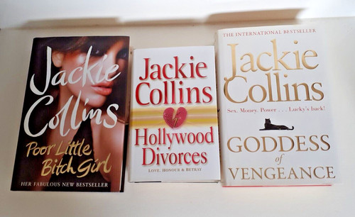 Jackie collins hard back - -, 3