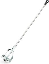 Paint, Plaster Mixer Paddle Mixing Heavy Duty Whisk Tool Drill, Rustproof