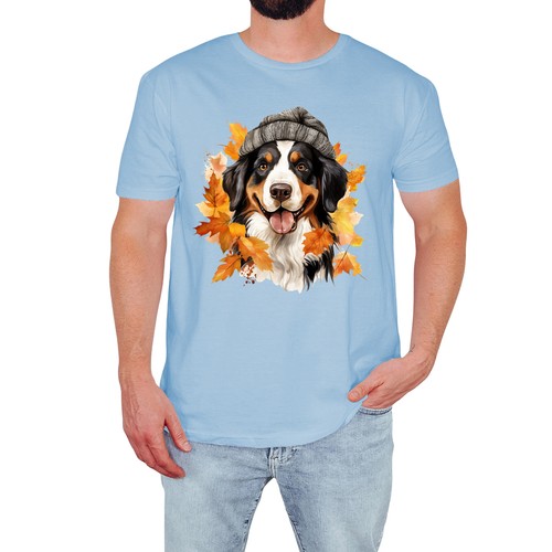 Happy bernese mountain - bernese,