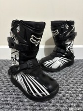 FOX COMP 5k PeeWee Youth Kids Child’s Motocross MX Boots - UK 10, EU 29