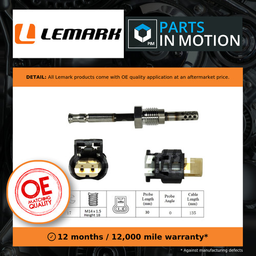 Exhaust temperature sensor - exhaust,