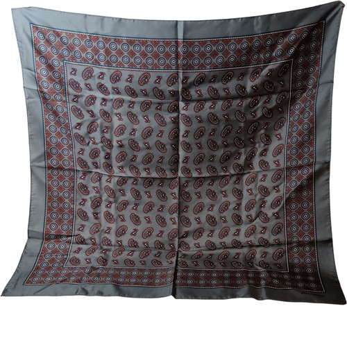 Jacqmar paisley square scarf - paisley,