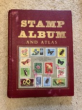 Vintage stamp album - vintage, atlas