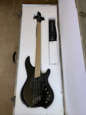 Ng2 Dingwall, 4 String Electric Bass Guitar. Black, 3 Pickups.