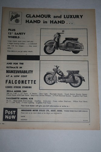 1960 advert for - for, "ambassador