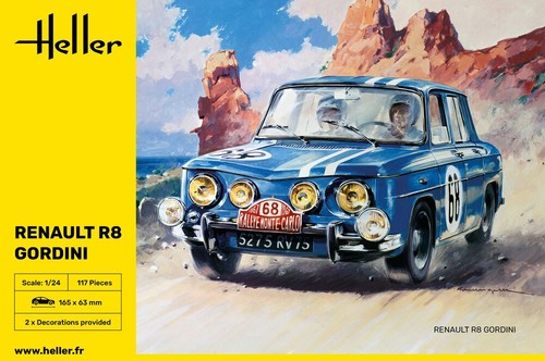 Scale heller renault r8 - scale,