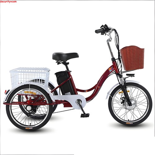Inch electric tricycle 48v - 20-inch, tricycle,