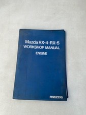 Mazda RX-4 RX-5 Workshop