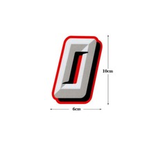 0 To 9 Numbers Racing Styling Vinyl Car Motorcycle Sticker Decals Accessories