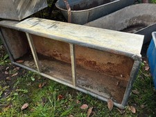 Galvanised water trough - galvanised,