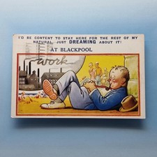 Comic Postcard 1935 Works