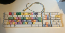 Apple Mac A1048 BPS Logic Colored Final Cut Pro Video Editing Keyboard