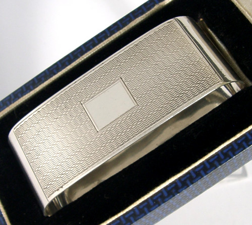 Large cased art deco sterling - cased,