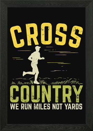 Cross country running - cross,