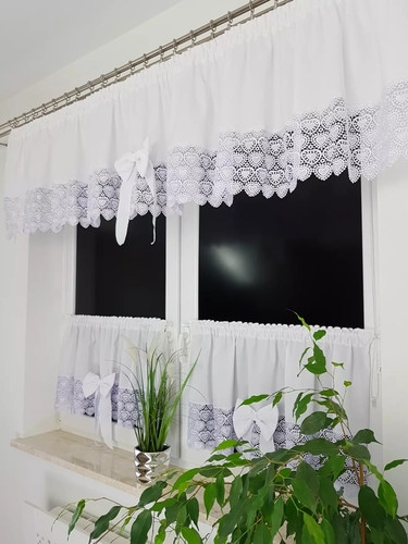 Piece kitchen curtain - 3,