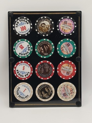 Framed las vegas memorabilia - vegas,
