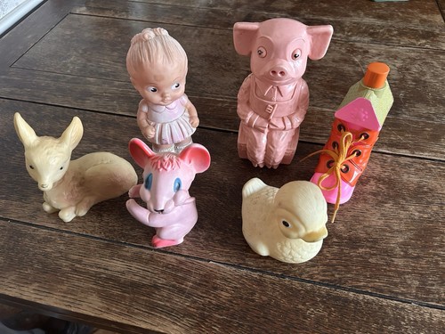 Vintage rubber squeaky - rubber, toy