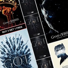 Game of Thrones Posters TV A4