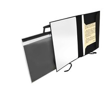 Artwork Vintage Retro Portfolio Binder Carrier Document lace cords Acid free A1
