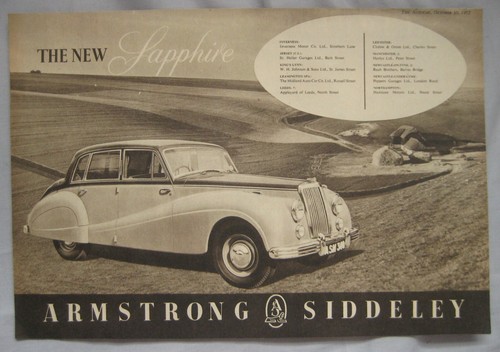 1952 armstrong siddeley - 1952,