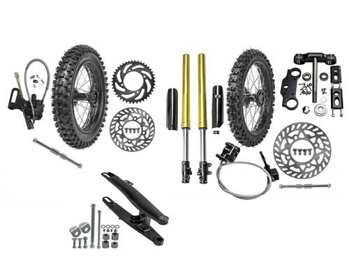 Front forks big wheel - front,