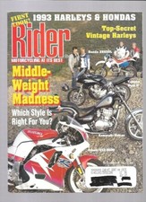 Rider Magazine October 1992-