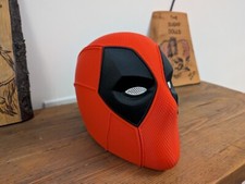 3D Printer Deadpool Helmet! Textured