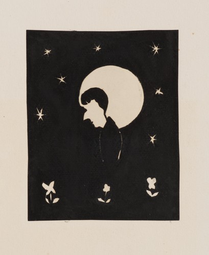 Aubrey beardsley with - with, moon