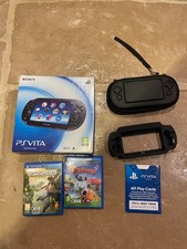 Sony PlayStation Vita / PS Vita PCH 1003 Boxed with 3 games and protective case 