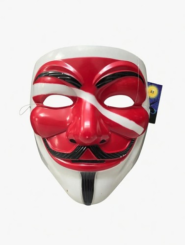 Anonymous mask colors face - 4,