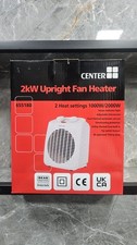 Center 2kw upright fan heater - center,