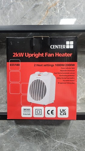 Center 2kw upright - upright, fan