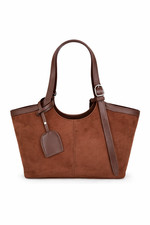 Women’s Suede Tote Handbag