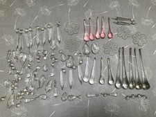 VINTAGE CLEAR & PINK CRYSTAL