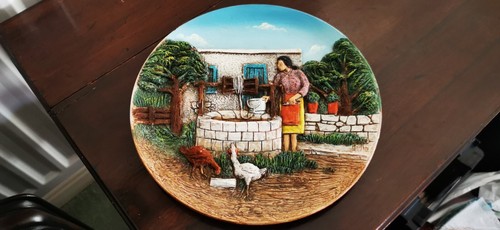 Embossed relief plate 3d - embossed,