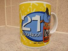 The Simpsons Homer 21st Birthday Present Gift Woo Hoo Duff Beer Novelty Mug Cup