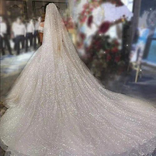Wedding veil long cathedral - veil,