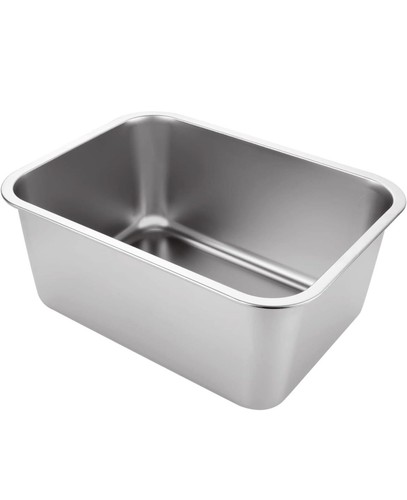 Baking tray silver 27x21x9 - 27x21x9, cm
