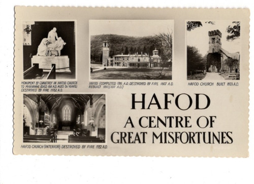 Hafod mansion church monument - hafod,